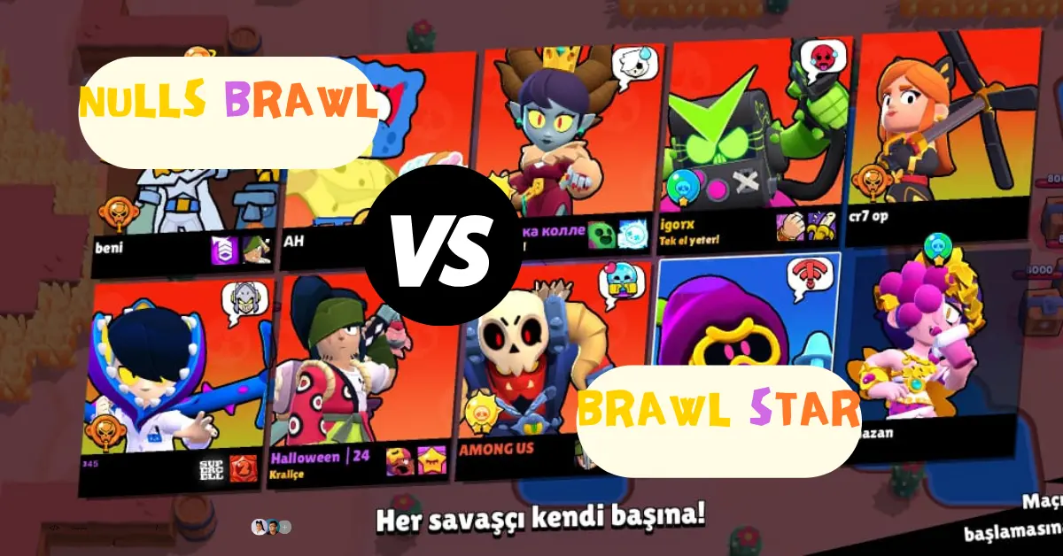 Nulls Brawl vs Brawl Stars: Hangisi En İyi Deneyimi Sunuyor? 1 Nulls Brawl Apk VS BRAWL STAR